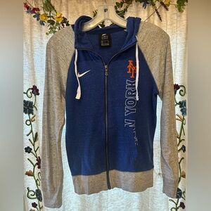 NY Mets - Nike Blue Zip-Up Hoodie